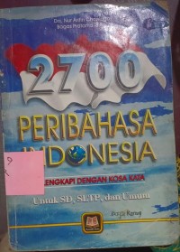 2700 Peribahasa Indonesia