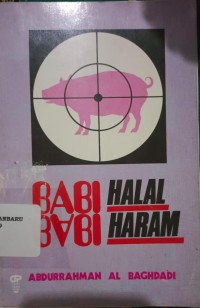 Babi Halal, Babi Haram