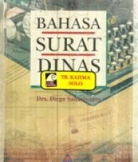 Bahasa Surat Dinas