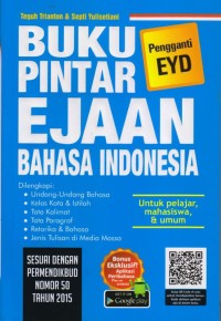 Buku Pintar Ejaan Bahasa Indonesia