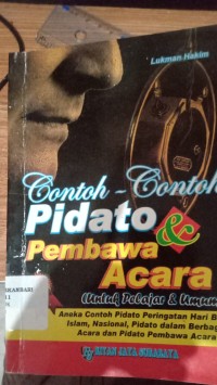 Contoh-Contoh Pidato & Pembawa Acara