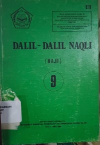 Dalil Dalil Naqli Haji 9