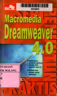 Macromedia Dreamweaver 4.0