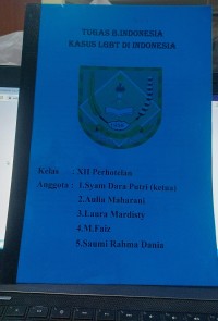 Makalah Bahasa Indonesia Kasus LGBT Di Indonesia