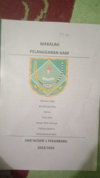 Makalah Pelanggaran Ham