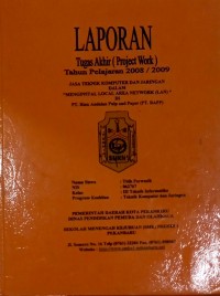 Jasa Teknik Komputer dan Jaringan dalam Menginstal  Local Area Network (LAN)