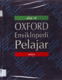 Oxford Ensiklopedi Pelajar Jilid 10 Indeks