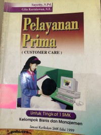 Pelayanan Prima (Customer Care)