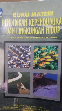 Pendidikan Kependudukan dan Lingkungan Hidup