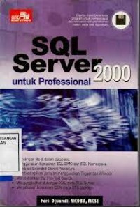 SQL Server 2000 Untuk Professional