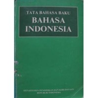 Tata Bahasa Baku Bahasa Indonesia