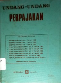 Undang-Undang Perpajakan