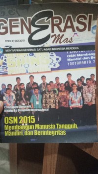 Generasi Emas (Menyiapkan Generasi Satu Abad Indonesia Merdeka)