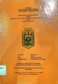 Menginstal Sistem Operasi dan Aplikasi pada Serikat Komputer