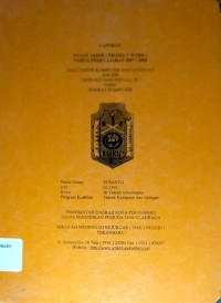 Merakit dan Install PC pada Serikat Komputer