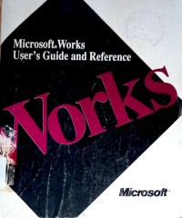 Microsoft Work User's Guide and Reference