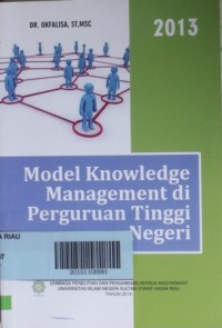 Model Knowledge Management di Perguruan Tinggi Negeri