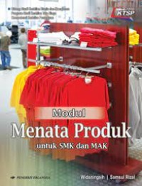 Modul Menata Produk untuk SMK dan MAK